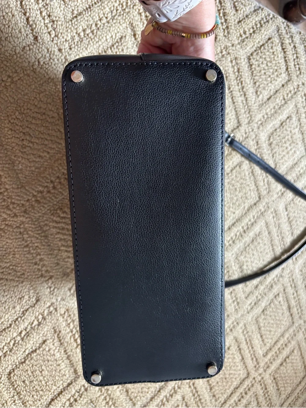 kate spade structured pebbled